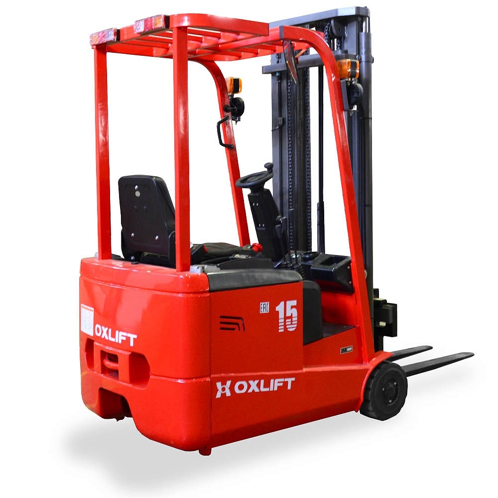 Фото 68 - Мини Электропогрузчик OXLIFT MPX15 h3 4500 мм с боковым смещением каретки.