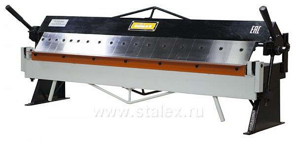 Фото 35 - Станок листогибочный ручной сегментный  STALEX W1.5x1260A.
